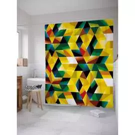 Шторка-занавеска для ванной JOYARTY