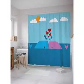 Шторка-занавеска для ванной JOYARTY