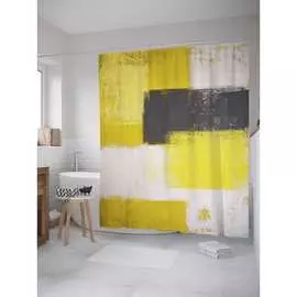 Шторка-занавеска для ванной JOYARTY