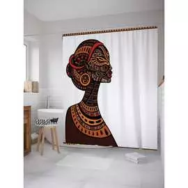 Шторка-занавеска для ванной JOYARTY