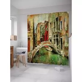 Шторка-занавеска для ванной JOYARTY