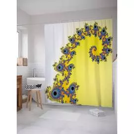 Шторка-занавеска для ванной JOYARTY