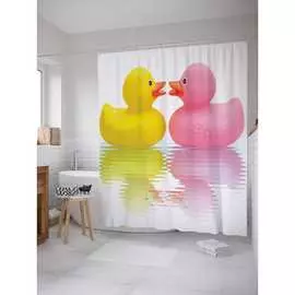 Шторка-занавеска для ванной JOYARTY