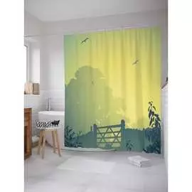 Шторка-занавеска для ванной JOYARTY