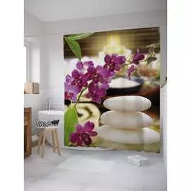 Шторка-занавеска для ванной JOYARTY