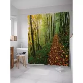 Шторка-занавеска для ванной JOYARTY