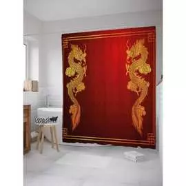 Шторка-занавеска для ванной JOYARTY