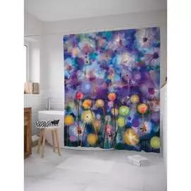 Шторка-занавеска для ванной JOYARTY