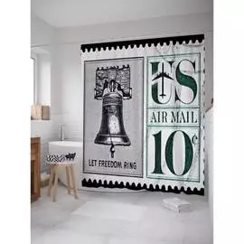 Шторка-занавеска для ванной JOYARTY