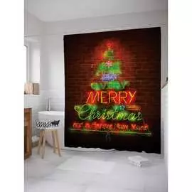 Шторка-занавеска для ванной JOYARTY