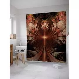 Шторка-занавеска для ванной JOYARTY