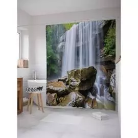 Шторка-занавеска для ванной JOYARTY