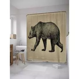 Шторка-занавеска для ванной JOYARTY