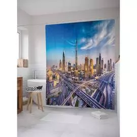 Шторка-занавеска для ванной JOYARTY