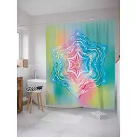 Шторка-занавеска для ванной JOYARTY