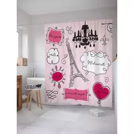 Шторка-занавеска для ванной JOYARTY