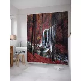 Шторка-занавеска для ванной JOYARTY