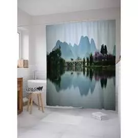 Шторка-занавеска для ванной JOYARTY