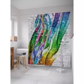 Шторка-занавеска для ванной JOYARTY