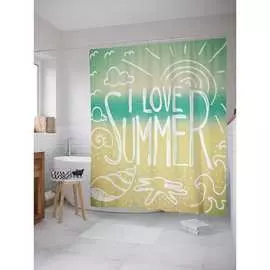 Шторка-занавеска для ванной JOYARTY