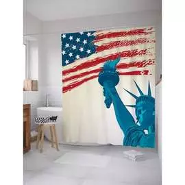 Шторка-занавеска для ванной JOYARTY