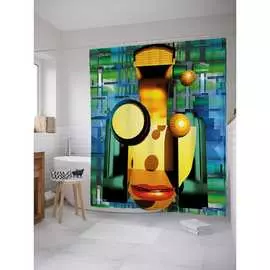 Шторка-занавеска для ванной JOYARTY