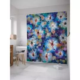 Шторка-занавеска для ванной JOYARTY