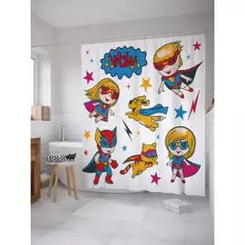 Шторка-занавеска для ванной JOYARTY