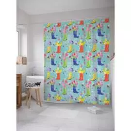 Шторка-занавеска для ванной JOYARTY