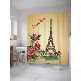 Шторка-занавеска для ванной JOYARTY