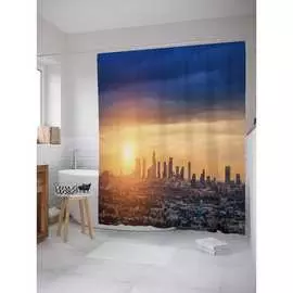 Шторка-занавеска для ванной JOYARTY