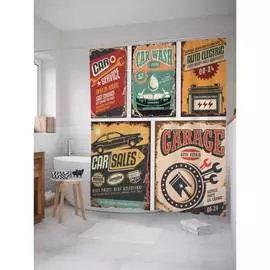 Шторка-занавеска для ванной JOYARTY