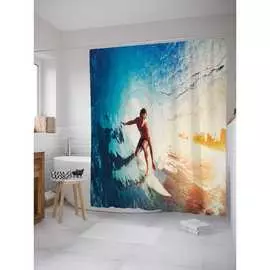 Шторка-занавеска для ванной JOYARTY