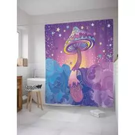 Шторка-занавеска для ванной JOYARTY