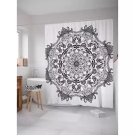 Шторка-занавеска для ванной JOYARTY