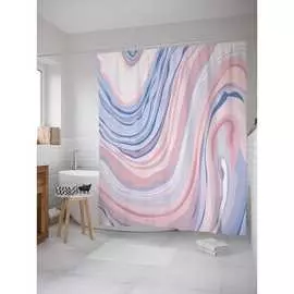 Шторка-занавеска для ванной JOYARTY