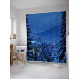 Шторка-занавеска для ванной JOYARTY