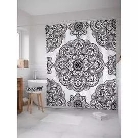 Шторка-занавеска для ванной JOYARTY