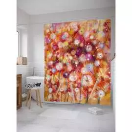 Шторка-занавеска для ванной JOYARTY