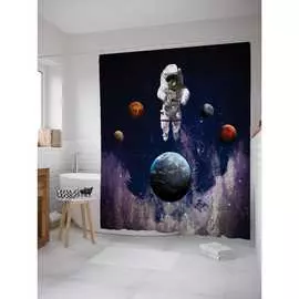 Шторка-занавеска для ванной JOYARTY