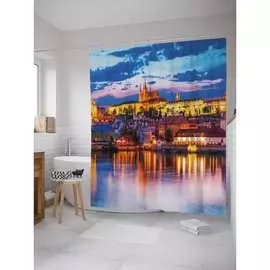 Шторка-занавеска для ванной JOYARTY