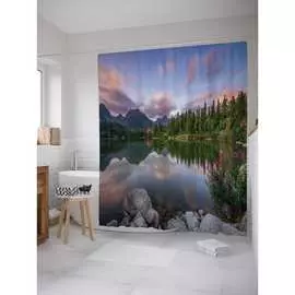 Шторка-занавеска для ванной JOYARTY