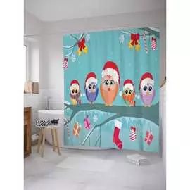 Шторка-занавеска для ванной JOYARTY