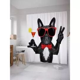 Шторка-занавеска для ванной JOYARTY