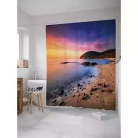 Шторка-занавеска для ванной JOYARTY