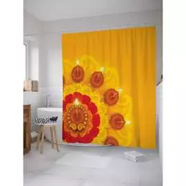 Шторка-занавеска для ванной JOYARTY