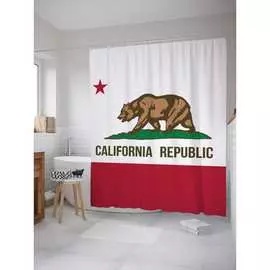 Шторка-занавеска для ванной JOYARTY