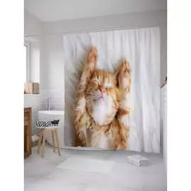 Шторка-занавеска для ванной JOYARTY