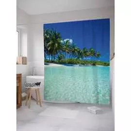 Шторка-занавеска для ванной JOYARTY