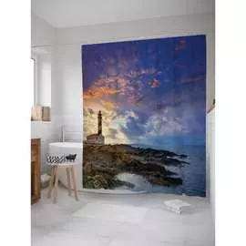 Шторка-занавеска для ванной JOYARTY